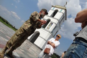 Затопленная церковь села Гусинцы